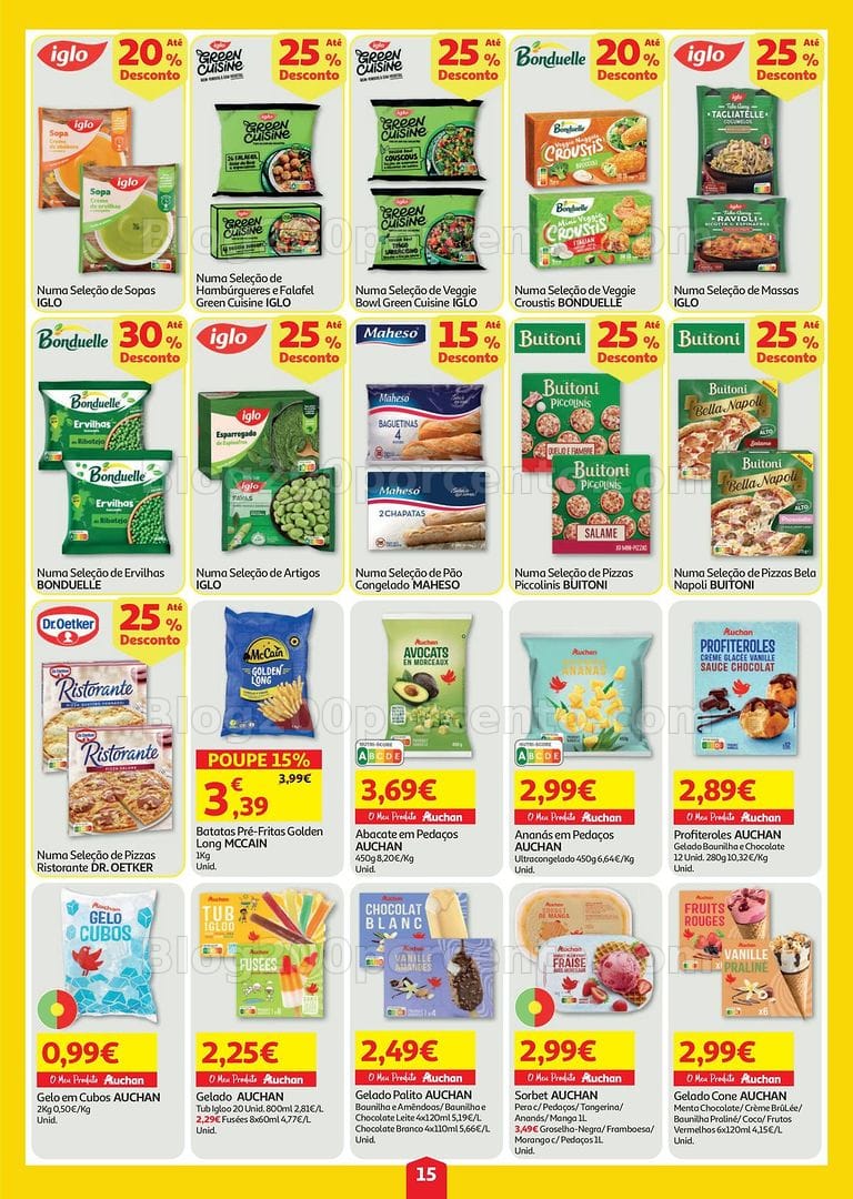 Antevisão Folheto AUCHAN Super Poupança Promoções de 30 julho a 5 agosto